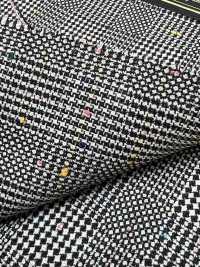T13361-012 NIKKE DESIGN Greige Glen Check[Tessile] NIKKE Sottofoto