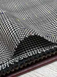 T13361-012 NIKKE DESIGN Greige Glen Check[Tessile] NIKKE Sottofoto