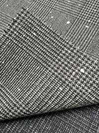 T13358-015 NIKKE DESIGN Greige Glen Check[Tessile] NIKKE Sottofoto