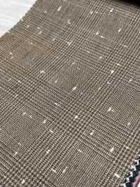 T13358-092 NIKKE DESIGN Brown Glen Check[Tessile] NIKKE Sottofoto