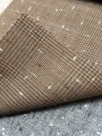 T13358-092 NIKKE DESIGN Brown Glen Check[Tessile] NIKKE Sottofoto