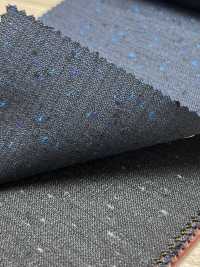 T13353-134 NIKKE DESIGN Blu Navy Senza Fantasia Nep[Tessile] NIKKE Sottofoto