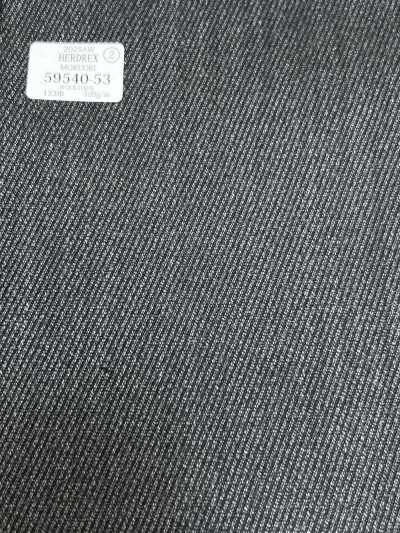 59540-53 26AW HERDREX [MOKUORI] Mokuori grigio serge twill in lana deodorante