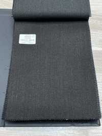 59541-86 25AW HERDREX [MOKUORI] Deodorante In Twill Di Lana Marrone Scuro Mokuori[Tessile] Società Per Azioni Kunishima Co., Ltd. Sottofoto