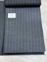 59542-63 25AW HERDREX [MOKUORI] Deodorante In Lana A Righe Grigio Medio Mokuori[Tessile] Società Per Azioni Kunishima Co., Ltd. Sottofoto