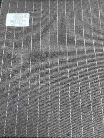 59542-77 26AW HERDREX [MOKUORI] Lana Mokuori marrone a righe sottili deodorante