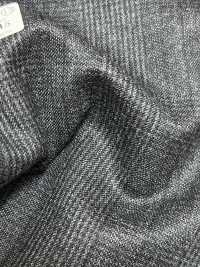 59544-45 25AW HERDREX [Lana Siro-milled] Lana Siro-milled Charcoal Heaven Grey Glen Check[Tessile] Società Per Azioni Kunishima Co., Ltd. Sottofoto