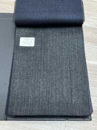 59544-45 25AW HERDREX [Lana Siro-milled] Lana Siro-milled Charcoal Heaven Grey Glen Check[Tessile] Società Per Azioni Kunishima Co., Ltd. Sottofoto
