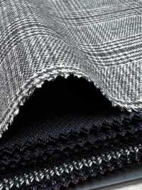 59545-92 25AW HERDREX [Lana Siro-milled] Lana Siro-milled Glen Check Grigio Chiaro[Tessile] Società Per Azioni Kunishima Co., Ltd. Sottofoto