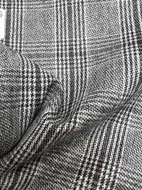 59545-92 25AW HERDREX [Lana Siro-milled] Lana Siro-milled Glen Check Grigio Chiaro[Tessile] Società Per Azioni Kunishima Co., Ltd. Sottofoto