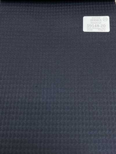 59548-20 26AW HERDREX [Dense Craft] Motivo tessuto a quadri blu navy