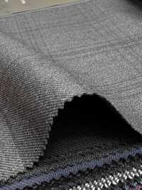 59554-41 25AW HERDREX [Brilliant Max] Brilliant Max Gray Windowpane[Tessile] Società Per Azioni Kunishima Co., Ltd. Sottofoto