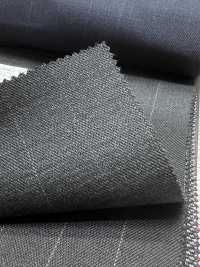 49573-49 25AW HERDREX [Brilliant Max] Brilliant Max Charcoal Heaven Grey Wide Pitch Stripe[Tessile] Società Per Azioni Kunishima Co., Ltd. Sottofoto