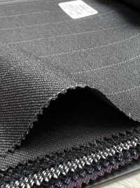 49573-49 25AW HERDREX [Brilliant Max] Brilliant Max Charcoal Heaven Grey Wide Pitch Stripe[Tessile] Società Per Azioni Kunishima Co., Ltd. Sottofoto