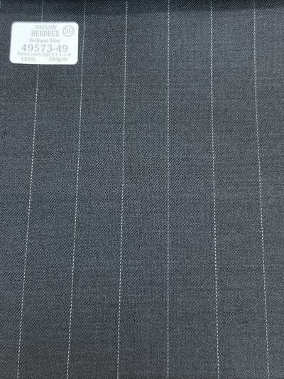 49573-49 26AW HERDREX 【Brilliant Max】 Grigio antracite a righe larghe