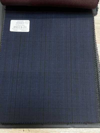 49574-21 26AW HERDREX [Brilliant Max] Brilliant Max a quadri blu navy