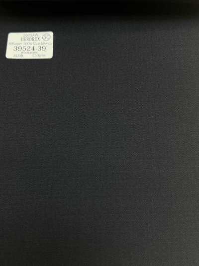 39524-39 26AW HERDREX [80 SUPER 100'S NINE MONTH] Blu navy tinta unita