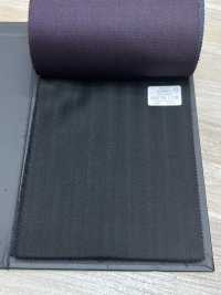 49578-17 25AW HERDREX [Seta E Lana] Seta E Lana Nero Ombra Striscia[Tessile] Società Per Azioni Kunishima Co., Ltd. Sottofoto