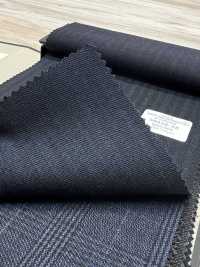 59432-38 25AW MIGLIORE SELEZIONE [N-STRETCH] N-STRETCH Charcoal Heaven Grey Shadow Stripe[Tessile] Società Per Azioni Kunishima Co., Ltd. Sottofoto