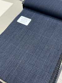 59433-36 25AW MIGLIORE SELEZIONE [N-STRETCH] N-Stretch Navy Glen Check[Tessile] Società Per Azioni Kunishima Co., Ltd. Sottofoto