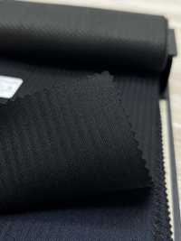 59436-16 25AW MIGLIORE SELEZIONE [Lustre] Striscia Ombra Nera Lucida[Tessile] Società Per Azioni Kunishima Co., Ltd. Sottofoto