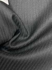 59436-16 25AW MIGLIORE SELEZIONE [Lustre] Striscia Ombra Nera Lucida[Tessile] Società Per Azioni Kunishima Co., Ltd. Sottofoto