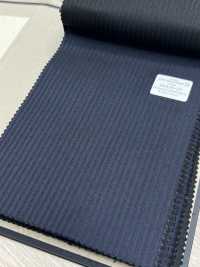 59436-23 25AW MIGLIORE SELEZIONE [Lustre] Luster Navy Shadow Stripe[Tessile] Società Per Azioni Kunishima Co., Ltd. Sottofoto