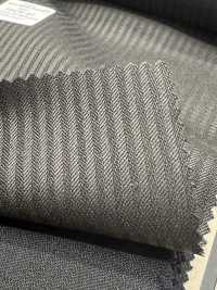 59436-87 25AW MIGLIORE SELEZIONE [Lustre] Striscia Ombra Grigio Lucido[Tessile] Società Per Azioni Kunishima Co., Ltd. Sottofoto