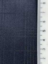 59437-24 25AW MIGLIORE SELEZIONE [Lustre] Luster Navy Shadow Check[Tessile] Società Per Azioni Kunishima Co., Ltd. Sottofoto