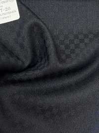 49457-20 25AW MIGLIORE SELEZIONE [Lustre] Luster Dark Navy Checkered Shadow[Tessile] Società Per Azioni Kunishima Co., Ltd. Sottofoto