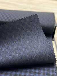 49457-38 25AW MIGLIORE SELEZIONE [Lustre] Luster Navy Checkered Shadow[Tessile] Società Per Azioni Kunishima Co., Ltd. Sottofoto