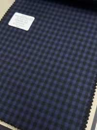 59438-20 25AW HERDREX [80 SUPER 100'S NOVE MESI] Navy Check[Tessile] Società Per Azioni Kunishima Co., Ltd. Sottofoto
