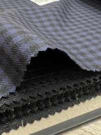 59438-20 25AW HERDREX [80 SUPER 100'S NOVE MESI] Navy Check[Tessile] Società Per Azioni Kunishima Co., Ltd. Sottofoto