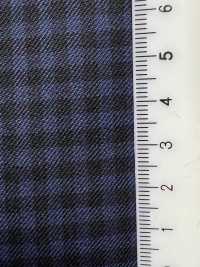 59438-20 25AW HERDREX [80 SUPER 100'S NOVE MESI] Navy Check[Tessile] Società Per Azioni Kunishima Co., Ltd. Sottofoto