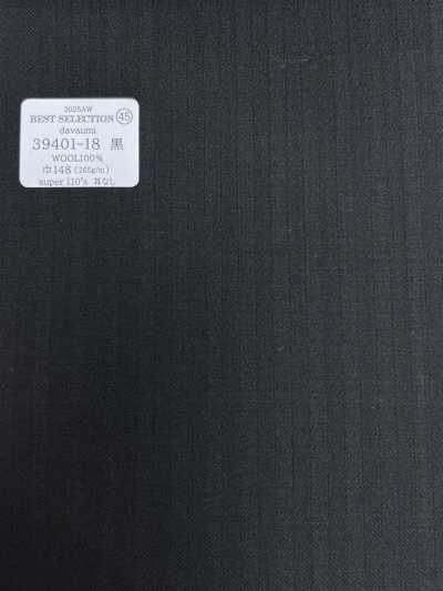 39401-18 26AW MIGLIORE SELEZIONE 【davaumi】 Dabaumi Spigato nero