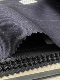 09402-24 25AW MIGLIORE SELEZIONE [davaumi] Davaumi Navy Chalk Stripe[Tessile] Società Per Azioni Kunishima Co., Ltd. Sottofoto