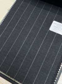 09402-59 25AW MIGLIORE SELEZIONE [davaumi] Davaumi Charcoal Heaven Grey Chalk Stripe[Tessile] Società Per Azioni Kunishima Co., Ltd. Sottofoto