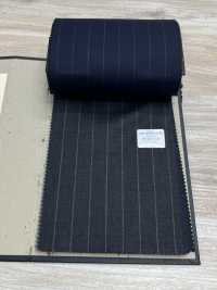 09402-59 25AW MIGLIORE SELEZIONE [davaumi] Davaumi Charcoal Heaven Grey Chalk Stripe[Tessile] Società Per Azioni Kunishima Co., Ltd. Sottofoto