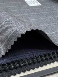 09402-40 25AW MIGLIORE SELEZIONE [davaumi] Davaumi Light Gray Chalk Stripe[Tessile] Società Per Azioni Kunishima Co., Ltd. Sottofoto