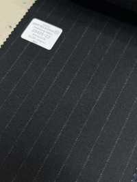 29415-23 25AW MIGLIORE SELEZIONE [tessuto Tradizionale] Tessuto Tradizionale Charcoal Heaven Grey Stripe[Tessile] Società Per Azioni Kunishima Co., Ltd. Sottofoto