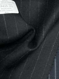 29415-23 25AW MIGLIORE SELEZIONE [tessuto Tradizionale] Tessuto Tradizionale Charcoal Heaven Grey Stripe[Tessile] Società Per Azioni Kunishima Co., Ltd. Sottofoto