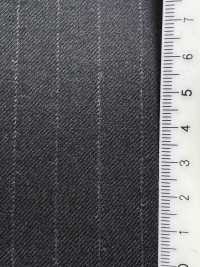 29415-23 25AW MIGLIORE SELEZIONE [tessuto Tradizionale] Tessuto Tradizionale Charcoal Heaven Grey Stripe[Tessile] Società Per Azioni Kunishima Co., Ltd. Sottofoto