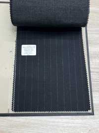 29415-23 25AW MIGLIORE SELEZIONE [tessuto Tradizionale] Tessuto Tradizionale Charcoal Heaven Grey Stripe[Tessile] Società Per Azioni Kunishima Co., Ltd. Sottofoto