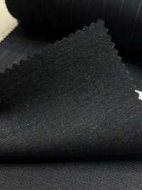 97432-53 25AW MIGLIORE SELEZIONE [tessuto Tradizionale] Tessuto Tradizionale Charcoal Heaven Grey Stripe[Tessile] Società Per Azioni Kunishima Co., Ltd. Sottofoto