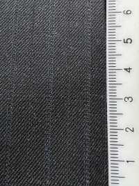 97432-53 25AW MIGLIORE SELEZIONE [tessuto Tradizionale] Tessuto Tradizionale Charcoal Heaven Grey Stripe[Tessile] Società Per Azioni Kunishima Co., Ltd. Sottofoto