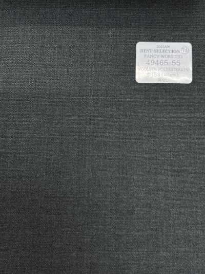49465-55 26AW Migliore selezione [Pettinato fantasia] Grigio tinta unita