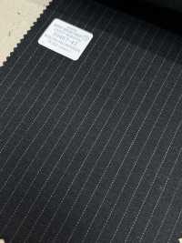 39467-42 25AW MIGLIORE SELEZIONE 【FANCY WORSTED】 Fancy Worsted Charcoal Heaven Grey Stripe[Tessile] Società Per Azioni Kunishima Co., Ltd. Sottofoto