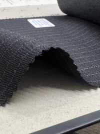 39467-42 25AW MIGLIORE SELEZIONE 【FANCY WORSTED】 Fancy Worsted Charcoal Heaven Grey Stripe[Tessile] Società Per Azioni Kunishima Co., Ltd. Sottofoto
