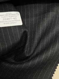 39467-42 25AW MIGLIORE SELEZIONE 【FANCY WORSTED】 Fancy Worsted Charcoal Heaven Grey Stripe[Tessile] Società Per Azioni Kunishima Co., Ltd. Sottofoto