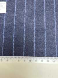 55CN5506 CANONICO JERSEY WORSTED FLANNEL NAVY CHALK STRIPE[Tessile] CANONICO Sottofoto